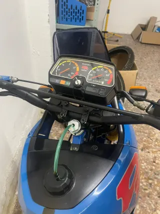 Suzuki DR Big 50 Azul/Amarillo