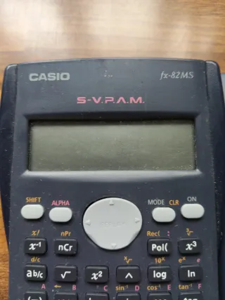 Calculadora Científica Casio S-VPAM