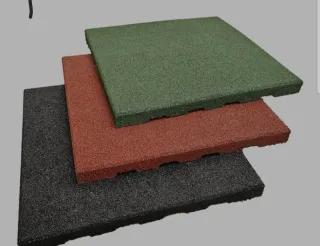 Losetas de caucho para exterior