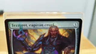 Carta Magic Tezzeret Capitán Cruel Foil Castellano