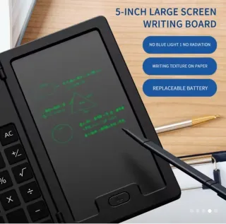 Calcolatrice LCD con tavoletta scrittura