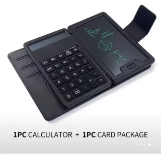 Calcolatrice LCD con tavoletta scrittura