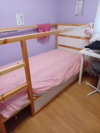 Cama litera IKEA madera