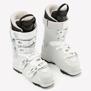 Botas esquí Mujer flex 80, PST 500 blanco