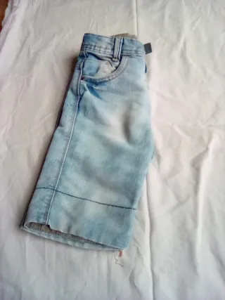 Pantalones cortos vaqueros niño