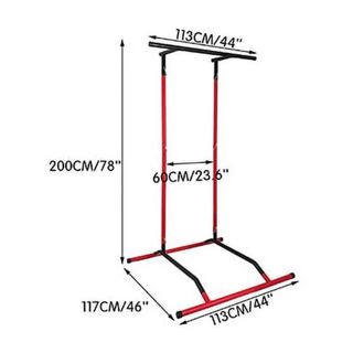 Estación de dominadas y paralelas
