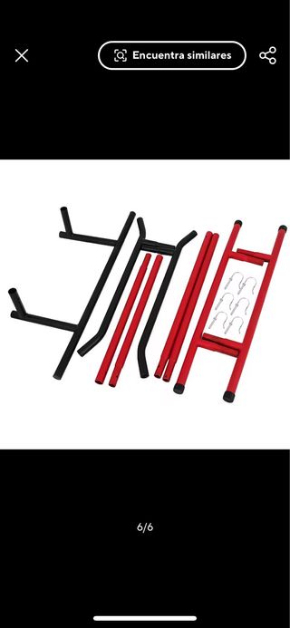 Estación de dominadas y paralelas