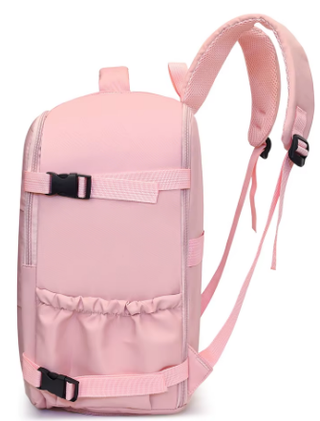 Mochila de viaje/montaña rosa