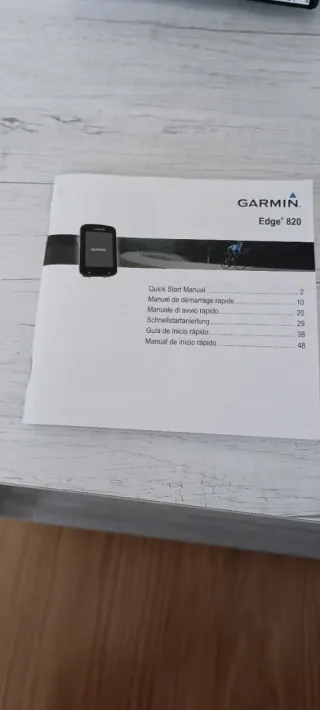 Garmin Edge 820 GPS ciclismo con navegación y mapa
