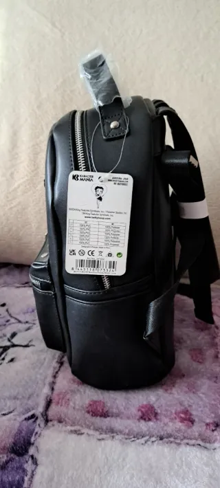 Mini mochila Betty Boop negra