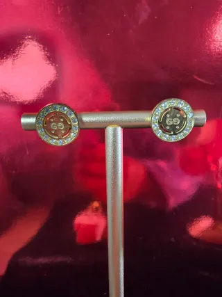 Conjunto de joyas oro y turquesa