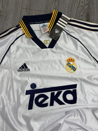 Camiseta Real Madrid Adidas Teka Vintage