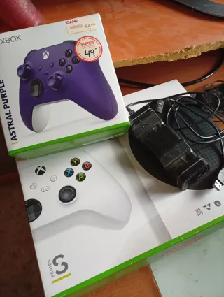 Xbox Series S + Controller Viola + Volante Logitech G9
