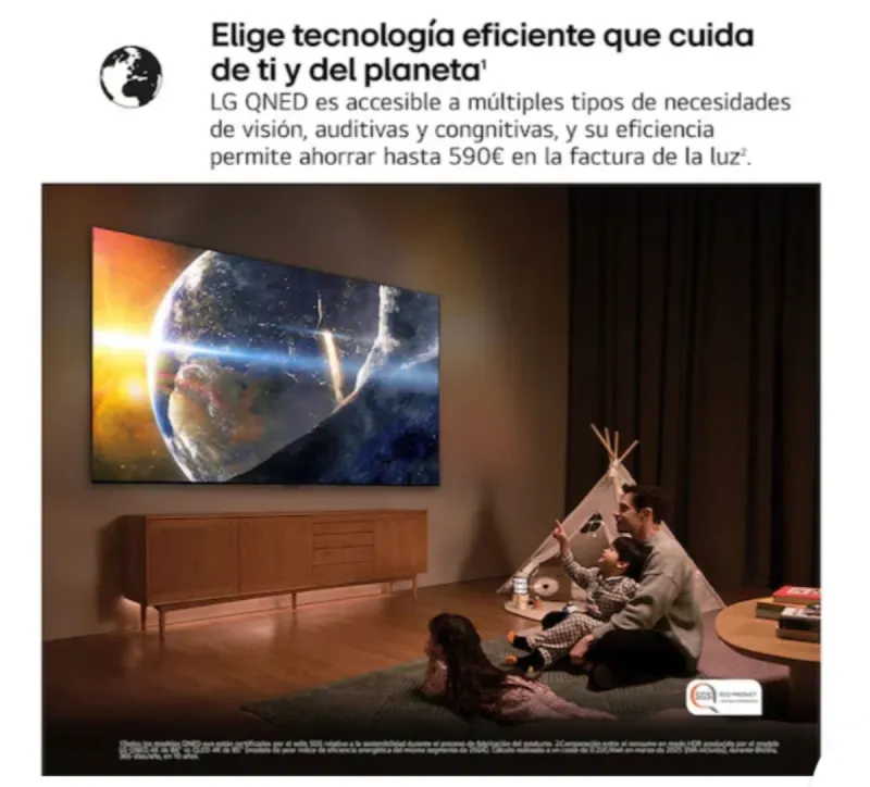 TV LG QNED 50 Sin Abrir afbeelding 4