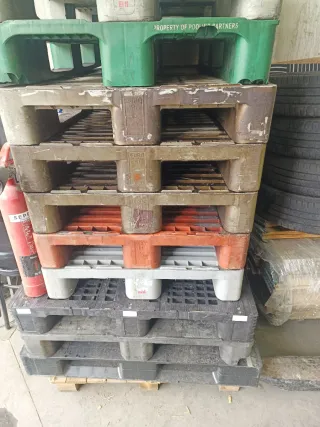 Palets de plástico resistentes
