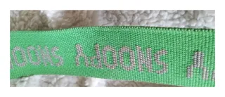 Bandolera Snoopy verde