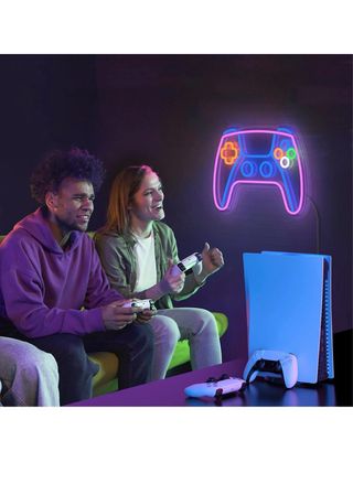 Letrero Neón LED Gaming Controlador