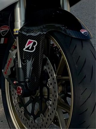 Guardabarros Hidroimpresion Carbono Ducati1098/848