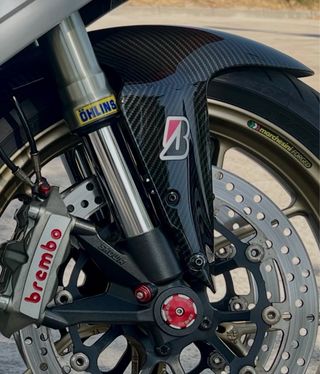 Guardabarros Hidroimpresion Carbono Ducati1098/848