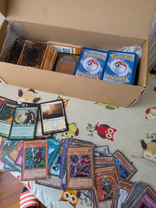Lotto 1200 Carte Magic Yu-Gi-Oh-Pokémon