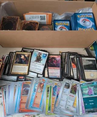 Lotto 1200 Carte Magic Yu-Gi-Oh-Pokémon