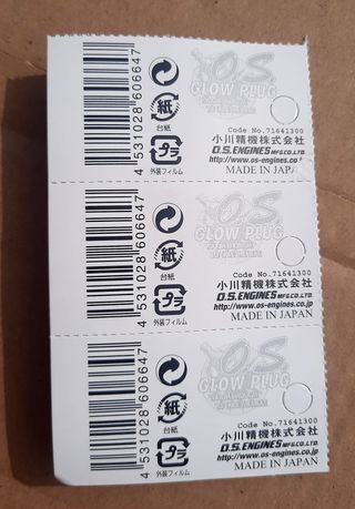 Candele OS P3 per RC CAR Nitro (3 pezzi)