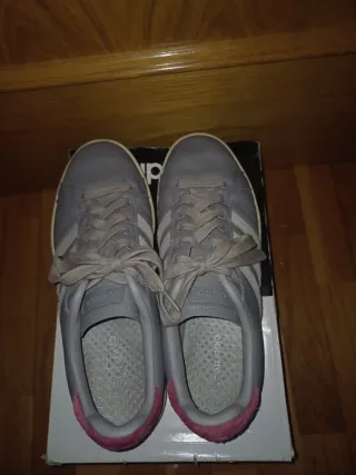 Zapatillas Adidas Grand Court grises