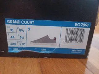 Zapatillas Adidas Grand Court grises