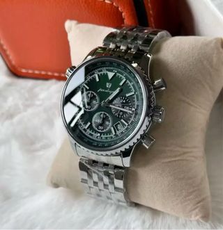Reloj Hombre Cronógrafo Verde