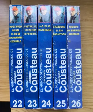 Lote de El mundo desconocido de Jacques Cousteau