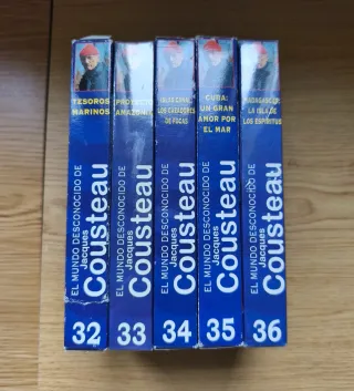 Lote de El mundo desconocido de Jacques Cousteau