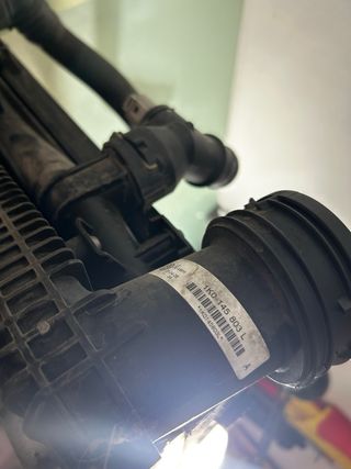 Radiadores y ventilador Golf 5 gt sport 1.9 tdi