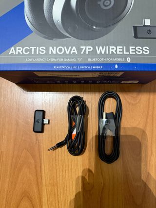 SteelSeries Arctis Nova 7P Wireless Cuffie Gaming