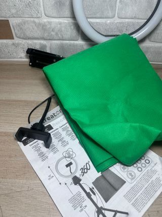 Anillo de luz con tripode