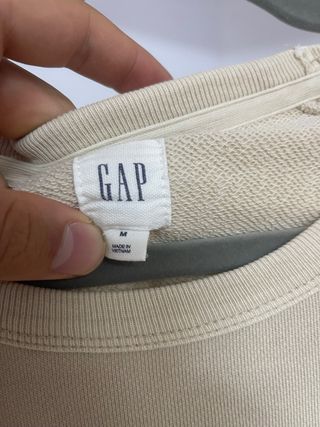 Sudadera Gap Vintage Beige