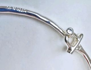 Gargantilla rígida PANDORA d Plata dL