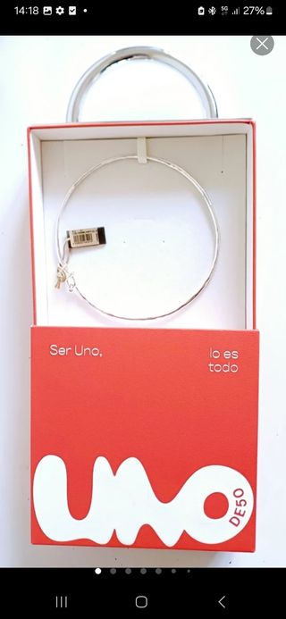 Gargantilla rígida PANDORA d Plata dL