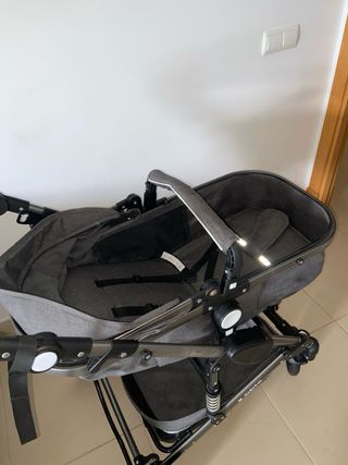 Cochecito Zizito 3 en 1 Gris