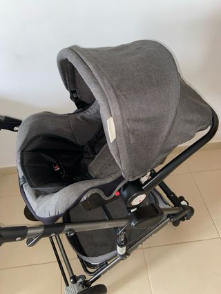 Cochecito Zizito 3 en 1 Gris