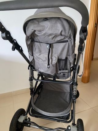 Cochecito Zizito 3 en 1 Gris