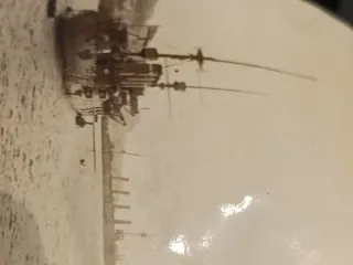 Foto original naval militar acorazados Gibraltar