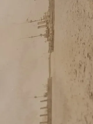 Foto original naval militar acorazados Gibraltar