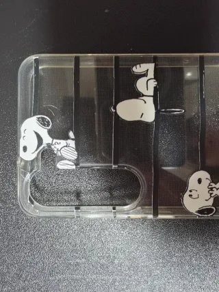 Cover S23 Snoopy Trasparente