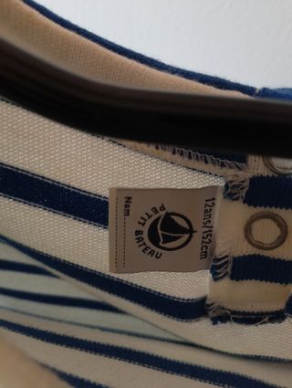 Vestito bambina a righe