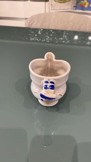 Mini caraffa ceramica decorata