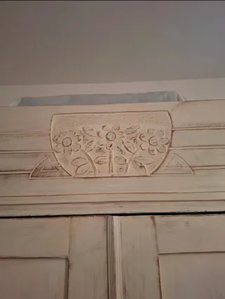 Armadio vintage 2 ante legno