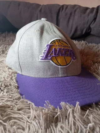 Cappello Lakers Grigio Viola