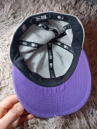Cappello Lakers Grigio Viola