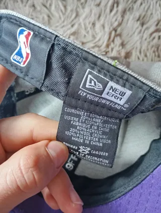 Cappello Lakers Grigio Viola