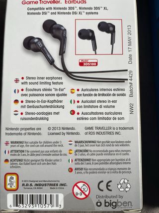 Lote Accesorios Nintendo 3DS / 3DS XL